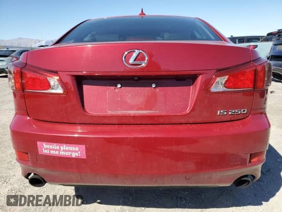 2011 Lexus IS 250 z VIN JTHBF5C28B5142313, wystawiony jako Copart lot #81610505 z przebiegiem 162 562 mil mil oraz Szkoda całkowita • Salvage title. Historia ofert i sprzedaży dostępna na DreamBid. Obrazek 6.