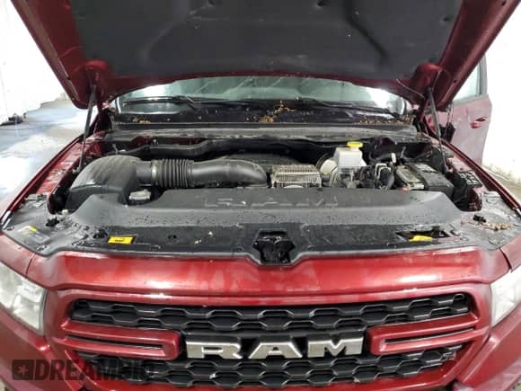 2023 Ram 1500 Lone Star with VIN 1C6SRFFT9PN541507, listed as a Copart auction lot 65176275 with 46,351 mi miles and Non repairable. Bid and sale history available at DreamBid. Image 11.