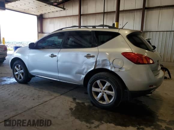 2009 Nissan Murano S z VIN JN8AZ18W99W101996, wystawiony jako Copart lot #81009505 z przebiegiem 259 180 mil mil oraz Szkoda całkowita • Salvage title. Historia ofert i sprzedaży dostępna na DreamBid. Obrazek 2.