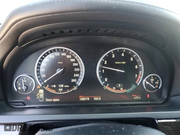 2010 BMW 7 Series 750Li xDrive with VIN WBAKC8C58ACY68508, listed as a Copart auction lot 69868385 with 138,519 mi miles and Salvage title. Bid and sale history available at DreamBid. Image 9.