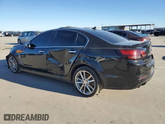 2014 Chevrolet SS with VIN 6G3F15RW7EL926562, listed as a Copart auction lot 87001894 with 74,380 mi miles and Salvage title. Bid and sale history available at DreamBid. Image 2.