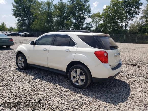 2015 Chevrolet Equinox LT with VIN 1GNALCEK9FZ106319, listed as a Copart auction lot 66538125 with 138,021 mi miles and Salvage title. Bid and sale history available at DreamBid. Image 2.