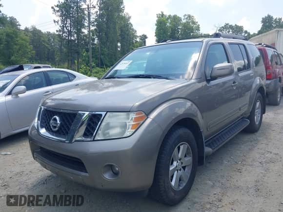 2008 Nissan Pathfinder SE с VIN 5N1AR18U28C648405, выставлен на аукционе IAAI как лот 42579497 с пробегом 233 313 миль миль и . История ставок и продаж доступна на DreamBid. Изображение 2.