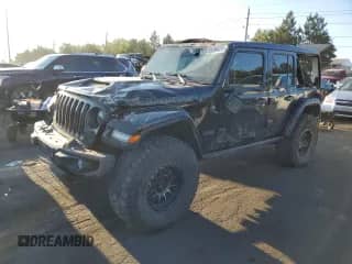 2022 Jeep Wrangler Unlimited Rubicon 392 с VIN 1C4JJXSJ4NW222397, выставлен на аукционе Copart как лот 69794634 с пробегом 29 562 миль миль и Списание • Salvage title. История ставок и продаж доступна на DreamBid. Изображение 1.