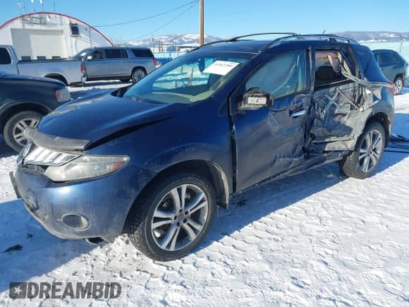 2010 Nissan Murano SL with VIN JN8AZ1MW0AW107731, listed as a IAAI auction lot 41567289 with 113,517 mi miles and . Bid and sale history available at DreamBid. Image 2.