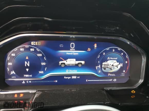 2024 Chevrolet Silverado 3500HD LTZ z VIN 2GC4YUEYXR1119921, wystawiony jako Copart lot #85575214 z przebiegiem 7 189 mil mil oraz Szkoda całkowita • Salvage title. Historia ofert i sprzedaży dostępna na DreamBid. Obrazek 9.