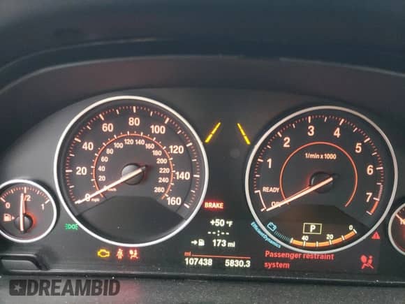 2014 BMW 3 Series 335i Gran Turismo xDrive z VIN WBA3X9C58ED153579, wystawiony jako Copart lot #83861864 z przebiegiem 107 438 mil mil oraz Szkoda całkowita • Salvage title. Historia ofert i sprzedaży dostępna na DreamBid. Obrazek 9.