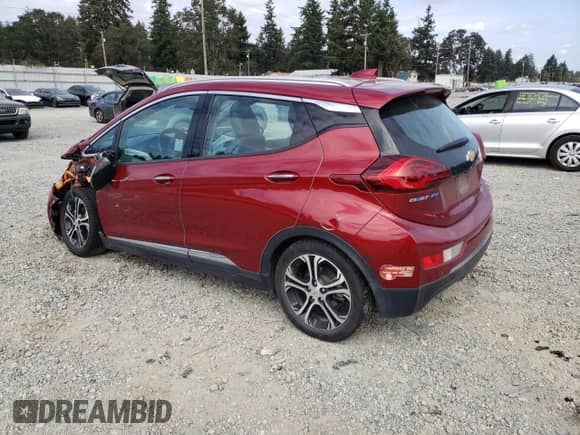 2017 Chevrolet Bolt EV Premier z VIN 1G1FX6S0XH4158011, wystawiony jako Copart lot #68499473 z przebiegiem 71 484 mil mil oraz . Historia ofert i sprzedaży dostępna na DreamBid. Obrazek 2.