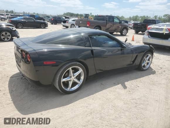 2013 Chevrolet Corvette 1LT with VIN 1G1YE2DW2D5106076, listed as a Copart auction lot 52350595 with 52,419 mi miles and Salvage title. Bid and sale history available at DreamBid. Image 3.