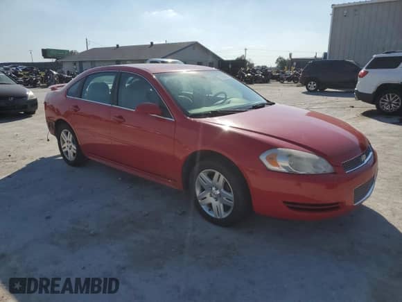 2013 Chevrolet Impala LT с VIN 2G1WB5E36D1141596, выставлен на аукционе Copart как лот 81890495 с пробегом 112 447 миль миль и Списание • Salvage title. История ставок и продаж доступна на DreamBid. Изображение 4.