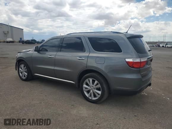 2011 Dodge Durango Crew with VIN 1D4RD4GG7BC598405, listed as a Copart auction lot 70431245 with 110,089 mi miles and Salvage title. Bid and sale history available at DreamBid. Image 2.