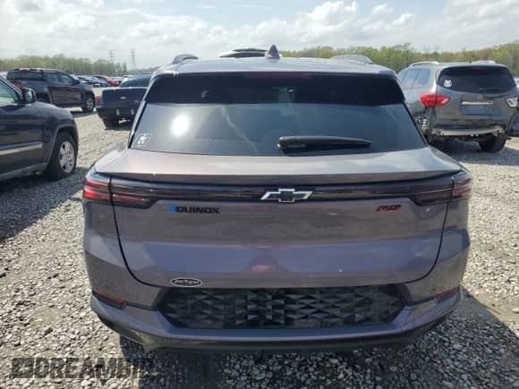 2024 Chevrolet Equinox EV RS с VIN 3GN7DSRP1RS243697, выставлен на аукционе Copart как лот 51274145 с пробегом 6 939 миль миль и Списание • Salvage title. История ставок и продаж доступна на DreamBid. Изображение 6.