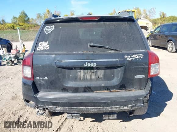 2014 Jeep Compass Latitude with VIN 1C4NJDEB8ED661117, listed as a IAAI auction lot 43368488 with 74,122 mi miles and . Bid and sale history available at DreamBid. Image 17.