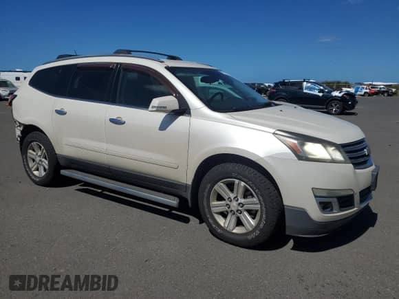 2014 Chevrolet Traverse LT с VIN 1GNKRGKD3EJ141211, выставлен на аукционе Copart как лот 67140555 с пробегом 130 668 миль миль и Списание • Salvage title. История ставок и продаж доступна на DreamBid. Изображение 4.