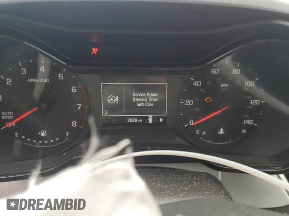 2025 Chevrolet Trax LS with VIN KL77LFEPXSC145981, listed as a Copart auction lot 62592335 with 2,689 mi miles and Non repairable. Bid and sale history available at DreamBid. Image 9.