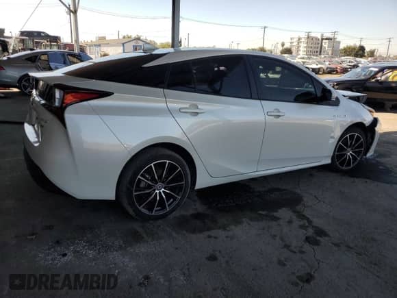 2019 Toyota Prius L Eco с VIN JTDKARFUXK3101195, выставлен на аукционе Copart как лот 82488755 с пробегом 37 486 миль миль и Списание • Salvage title. История ставок и продаж доступна на DreamBid. Изображение 3.