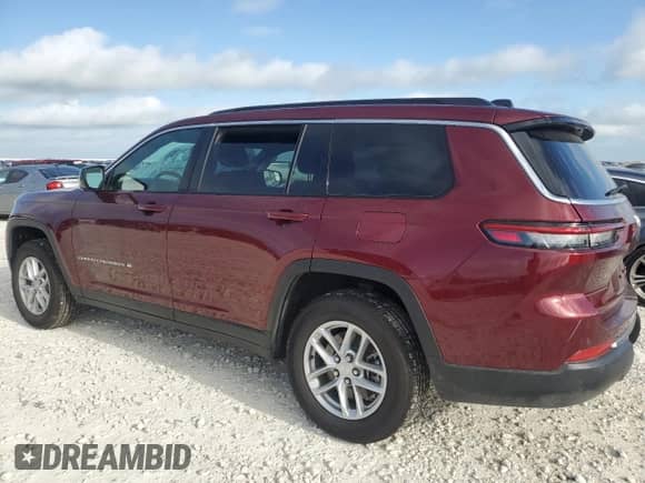 2024 Jeep Grand Cherokee Laredo z VIN 1C4RJJAG6R8504458, wystawiony jako Copart lot #59171984 z przebiegiem 5 955 mil mil oraz Szkoda całkowita • Salvage title. Historia ofert i sprzedaży dostępna na DreamBid. Obrazek 2.