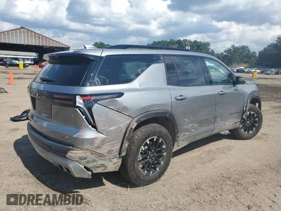 2024 Chevrolet Traverse AWD Z71 с VIN 1GNEVJKS6RJ209432, выставлен на аукционе Copart как лот 67645065 с пробегом 16 648 миль миль и Списание • Salvage title. История ставок и продаж доступна на DreamBid. Изображение 3.
