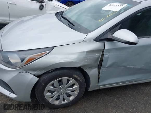 2020 Hyundai Accent SEL with VIN 3KPC24A63LE099779, listed as a IAAI auction lot 42971447 with 181,709 mi miles and . Bid and sale history available at DreamBid. Image 6.