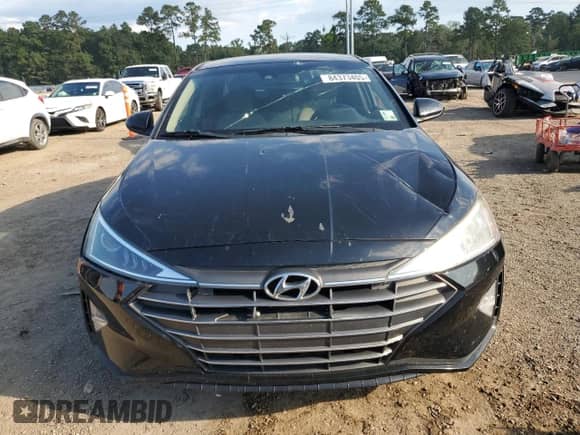 2020 Hyundai Elantra Value Edition with VIN KMHD84LF9LU925404, listed as a Copart auction lot 84373405 with 111,087 mi miles and Salvage title. Bid and sale history available at DreamBid. Image 5.