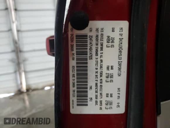 2006 Dodge Magnum with VIN 2D4FV47V46H147935, listed as a Copart auction lot 78301374 with 224,054 mi miles and Salvage title. Bid and sale history available at DreamBid. Image 12.