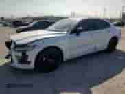 2024 Volvo S60 Plus Black Edition with VIN 7JRL12FHXRG291437, listed as a Copart auction lot 64665085 with 48,853 mi miles and Salvage title. Bid and sale history available at DreamBid. Image 1.