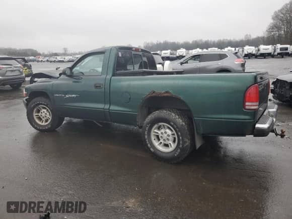 2000 Dodge Dakota с VIN 1B7FL26X4YS723738, выставлен на аукционе Copart как лот 43322515 с пробегом 225 641 миль миль и Списание • Salvage title. История ставок и продаж доступна на DreamBid. Изображение 2.