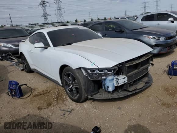 2024 Ford Mustang EcoBoost с VIN 1FA6P8THXR5107956, выставлен на аукционе Copart как лот 82211305 с пробегом 16 891 миль миль и Списание • Salvage title. История ставок и продаж доступна на DreamBid. Изображение 4.
