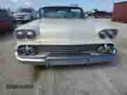 1958 Chevrolet Impala z VIN F58B187676, wystawiony jako Copart lot #78513954 z przebiegiem 15 986 mil mil oraz Szkoda całkowita • Salvage title. Historia ofert i sprzedaży dostępna na DreamBid. Obrazek 5.