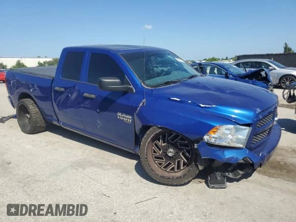 2019 Ram 1500 Express z VIN 1C6RR6FG2KS516296, wystawiony jako Copart lot #81402175 z przebiegiem 134 721 mil mil oraz Nie do naprawy • Non repairable. Historia ofert i sprzedaży dostępna na DreamBid. Obrazek 4.