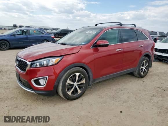 2017 Kia Sorento EX с VIN 5XYPH4A56HG236263, выставлен на аукционе Copart как лот 85267645 с пробегом 61 970 миль миль и Списание • Salvage title. История ставок и продаж доступна на DreamBid. Изображение 1.