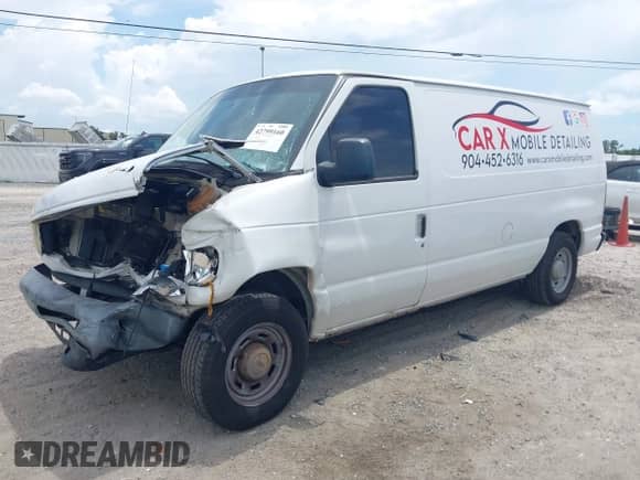 2006 Ford Econoline Cargo with VIN 1FTRE14W06HA90600, listed as a IAAI auction lot 42799160 with Not provided miles and . Bid and sale history available at DreamBid. Image 2.