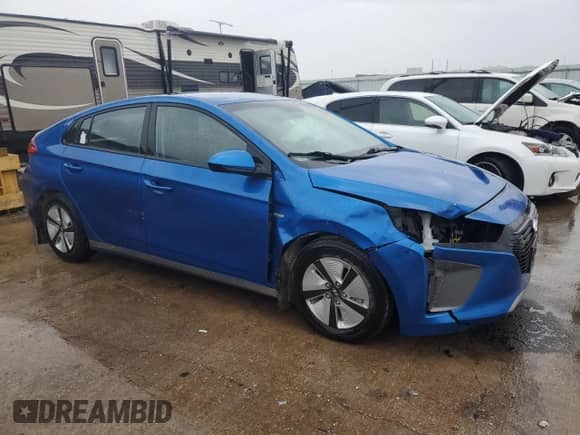 2017 Hyundai Ioniq Blue z VIN KMHC65LC2HU023200, wystawiony jako Copart lot #50468704 z przebiegiem 85 329 mil mil oraz . Historia ofert i sprzedaży dostępna na DreamBid. Obrazek 4.