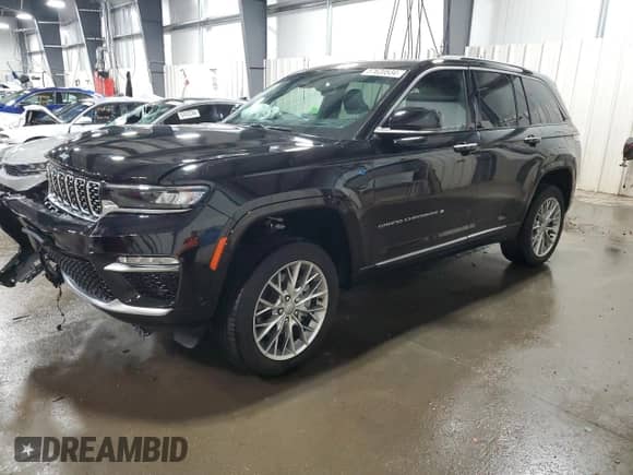 2022 Jeep Grand Cherokee Summit Reserve с VIN 1C4RJYE6XN8724769, выставлен на аукционе Copart как лот 57620534 с пробегом 14 683 миль миль и Списание • Salvage title. История ставок и продаж доступна на DreamBid. Изображение 1.