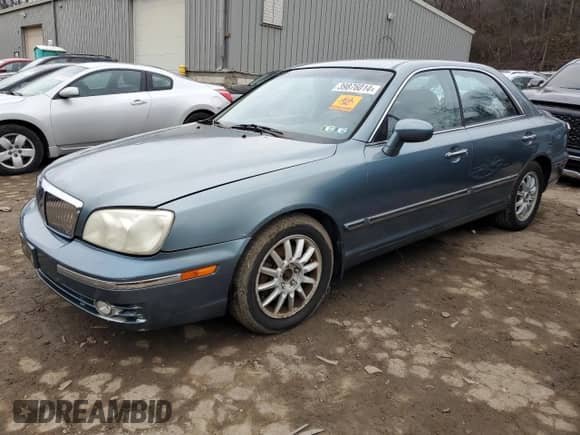 2005 Hyundai XG с VIN KMHFU45E45A382735, выставлен на аукционе Copart как лот 56143445 с пробегом 127 188 миль миль и Списание • Salvage title. История ставок и продаж доступна на DreamBid. Изображение 1.