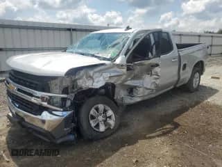 2022 Chevrolet Silverado 1500 LT с VIN 1GCRYDEK7NZ198483, выставлен на аукционе Copart как лот 64399835 с пробегом Не указан миль и Списание • Salvage title. История ставок и продаж доступна на DreamBid. Изображение 1.