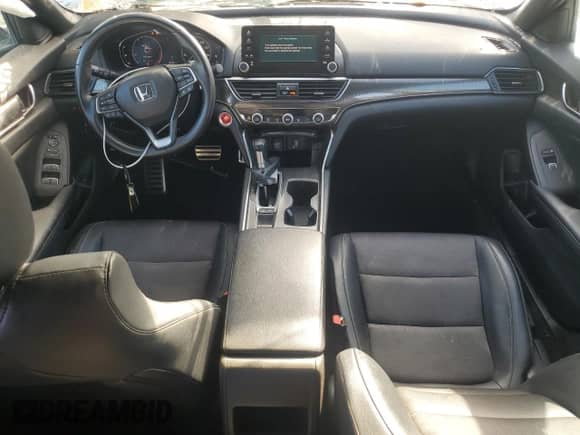 2018 Honda Accord Sport with VIN 1HGCV1F34JA170705, listed as a Copart auction lot 70526495 with 141,347 mi miles and Clean title. Bid and sale history available at DreamBid. Image 8.