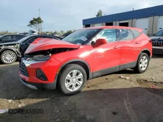 2021 Chevrolet Blazer LT с VIN 3GNKBCRS2MS569687, выставлен на аукционе Copart как лот 72042505 с пробегом 46 188 миль миль и На запчасти • Non repairable. История ставок и продаж доступна на DreamBid. Изображение 1.