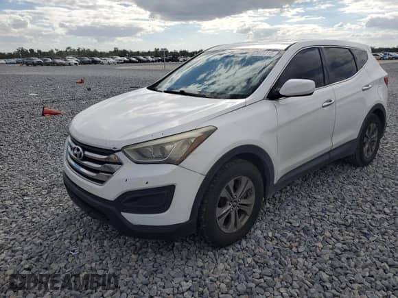 2015 Hyundai Santa Fe with VIN 5XYZT3LB5FG270440, listed as a Copart auction lot 87011715 with 130,740 mi miles and Salvage title. Bid and sale history available at DreamBid. Image 1.