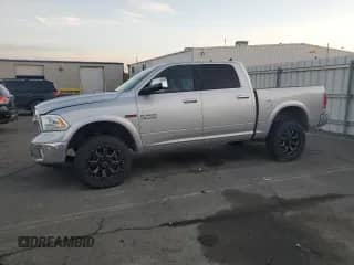 2017 Ram 1500 Laramie with VIN 1C6RR7NM3HS882645, listed as a Copart auction lot 86710764 with 57,821 mi miles and Salvage title. Bid and sale history available at DreamBid. Image 1.