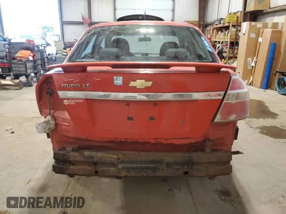 2009 Chevrolet Aveo z VIN 3G1TX55EX9L118981, wystawiony jako Copart lot #83817474 z przebiegiem 194 057 mil mil oraz Szkoda całkowita • Salvage title. Historia ofert i sprzedaży dostępna na DreamBid. Obrazek 6.