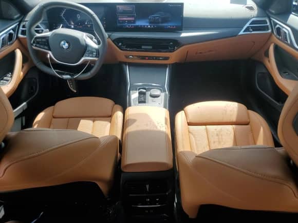 2025 BMW 4 Series 430i xDrive with VIN WBA33FB05SFV27694, listed as a Copart auction lot 70580145 with 3,460 mi miles and Salvage title. Bid and sale history available at DreamBid. Image 8.