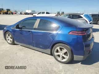 2012 Chevrolet Volt with VIN 1G1RD6E41CU127274, listed as a Copart auction lot 91039015 with 138,680 mi miles and Clean title. Bid and sale history available at DreamBid. Image 2.