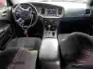 2013 Dodge Charger SRT-8 Super Bee with VIN 2C3CDXGJ2DH716655, listed as a Copart auction lot 83453814 with 108,033 mi miles and Salvage title. Bid and sale history available at DreamBid. Image 8.