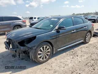 2016 Hyundai Sonata Limited с VIN 5NPE34AF0GH330922, выставлен на аукционе Copart как лот 67265915 с пробегом 106 455 миль миль и Списание • Salvage title. История ставок и продаж доступна на DreamBid. Изображение 1.