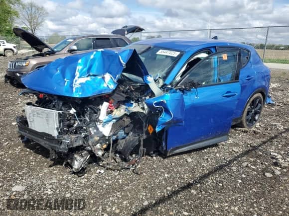 2024 Dodge Hornet R/T with VIN ZACPDFCWXR3A35214, listed as a Copart auction lot 55447025 with Not provided miles and Salvage title. Bid and sale history available at DreamBid. Image 1.
