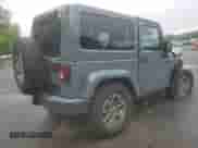 2014 Jeep Wrangler Rubicon with VIN 1C4BJWCG9EL144749, listed as a Copart auction lot 57022735 with 160,529 mi miles and Salvage title. Bid and sale history available at DreamBid. Image 3.