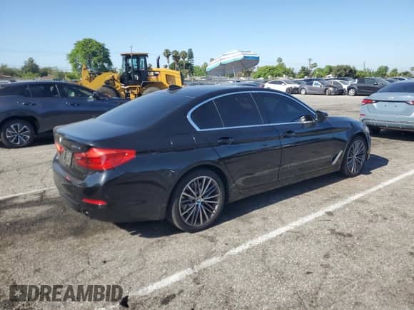 2020 BMW 5 Series 530e with VIN WBAJA9C04LCD48811, listed as a Copart auction lot 60745035 with 102,339 mi miles and Salvage title. Bid and sale history available at DreamBid. Image 3.