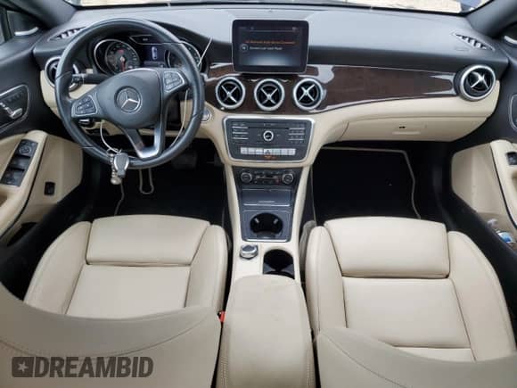 2017 Mercedes-Benz CLA 250 with VIN WDDSJ4GB2HN471348, listed as a Copart auction lot 69302645 with 107,875 mi miles and Salvage title. Bid and sale history available at DreamBid. Image 8.