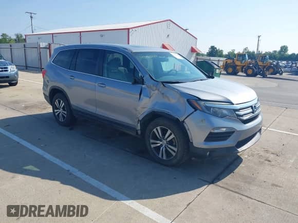 2017 Honda Pilot EX-L with VIN 5FNYF6H77HB069321, listed as a IAAI auction lot 42880282 with 110,987 mi miles and . Bid and sale history available at DreamBid. Image 1.
